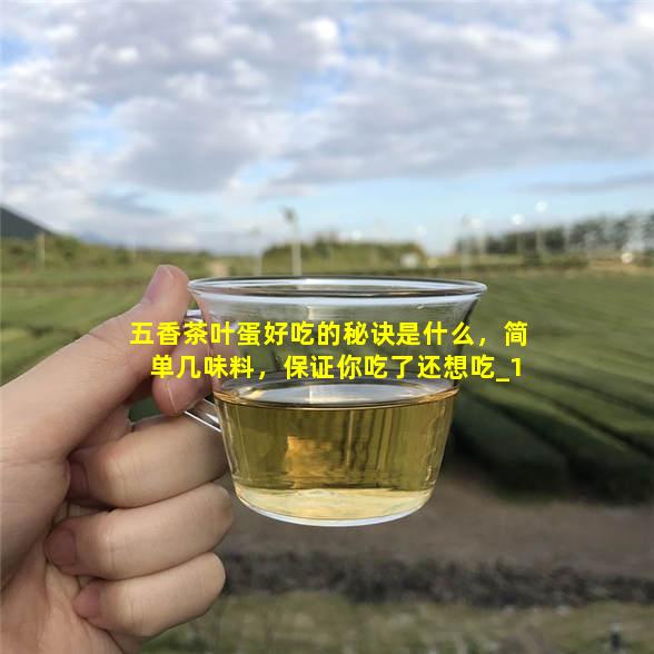 五香茶叶蛋好吃的秘诀是什么，简单几味料，保证你吃了还想吃